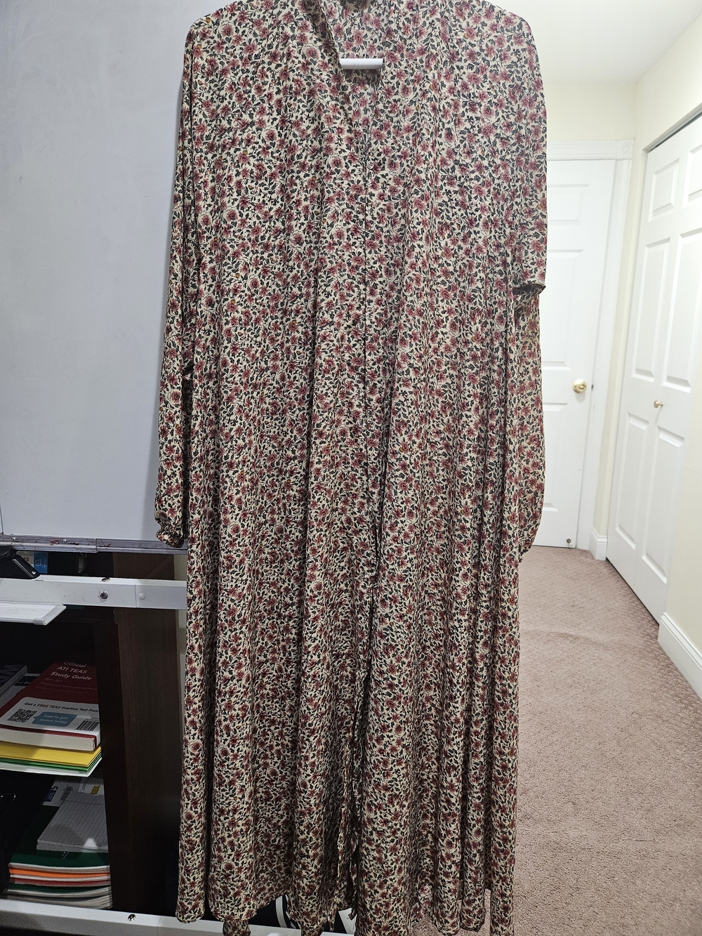 Printed Abaya